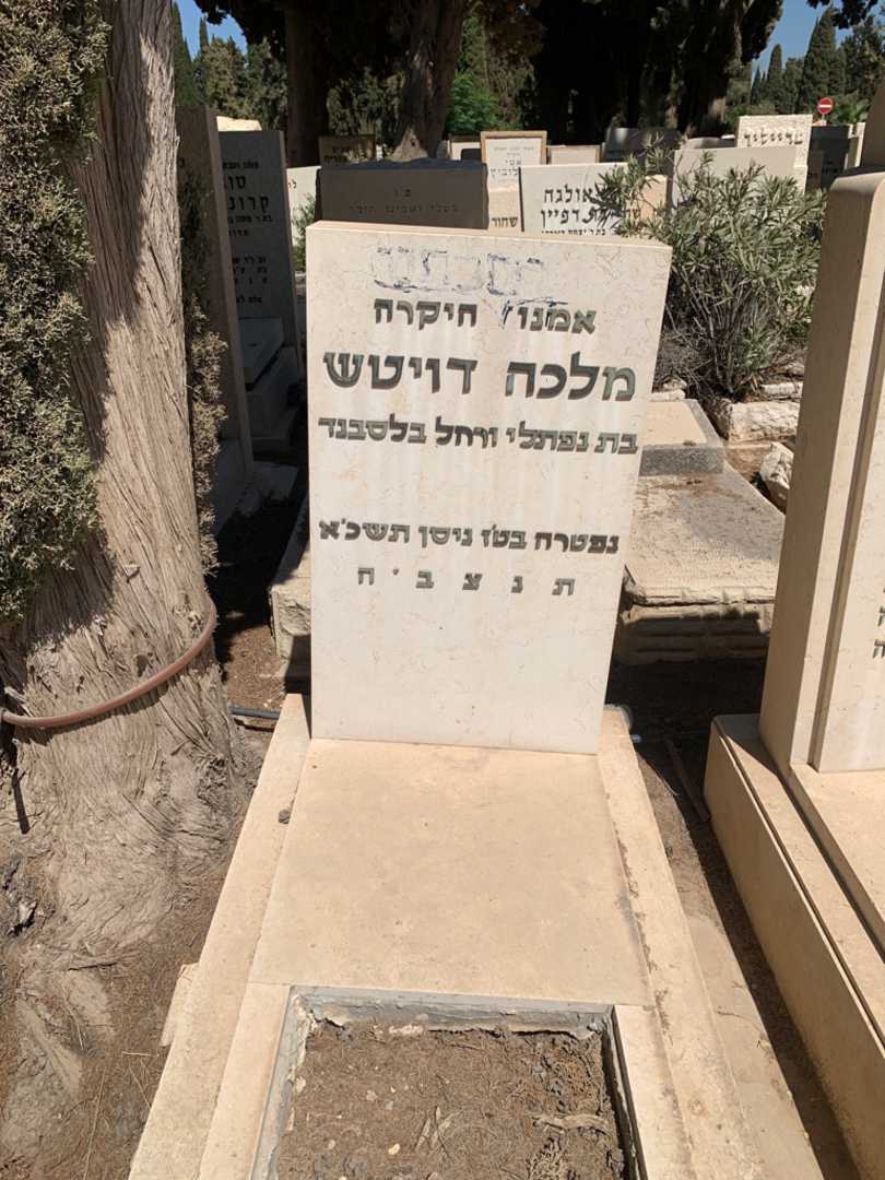 קברו של מלכה דיוטש