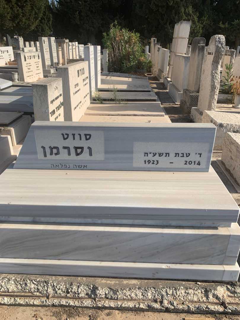 קברו של סוזט וסרמן. תמונה 1