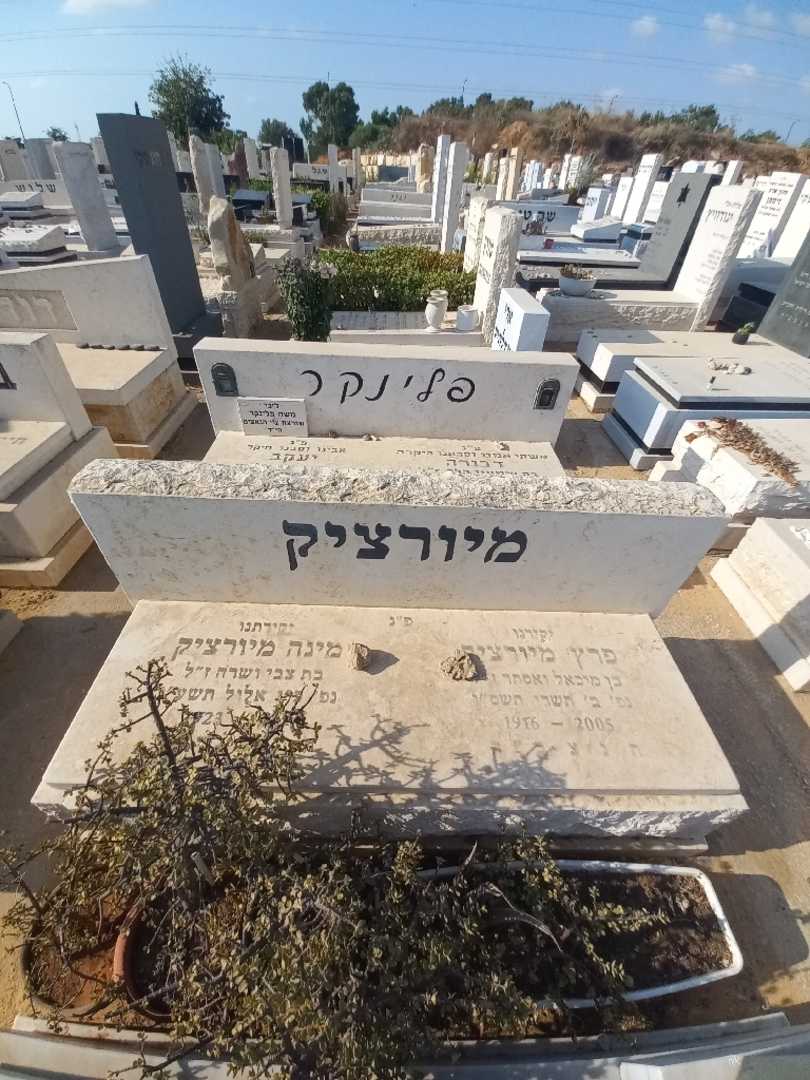 קברו של פרץ מיורציק. תמונה 1