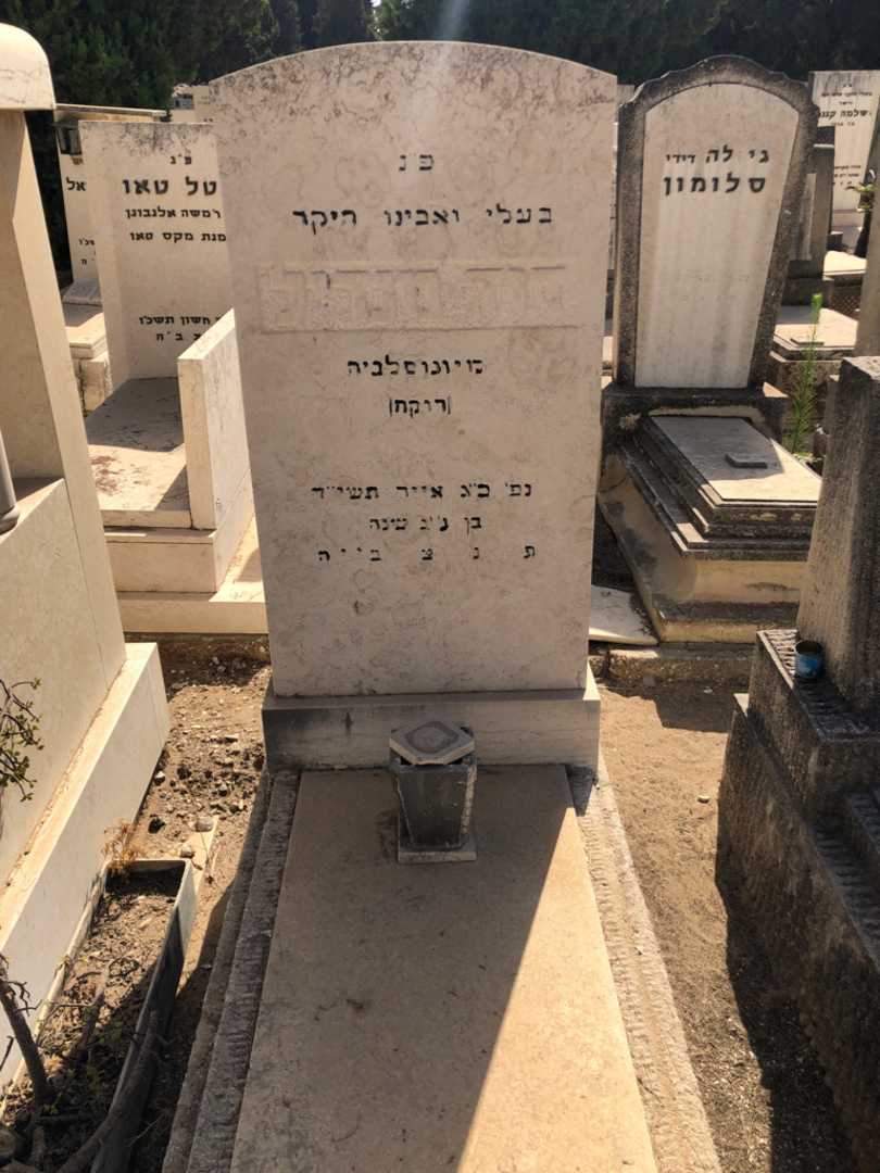 קברו של דוד "רוקח" מנדיל