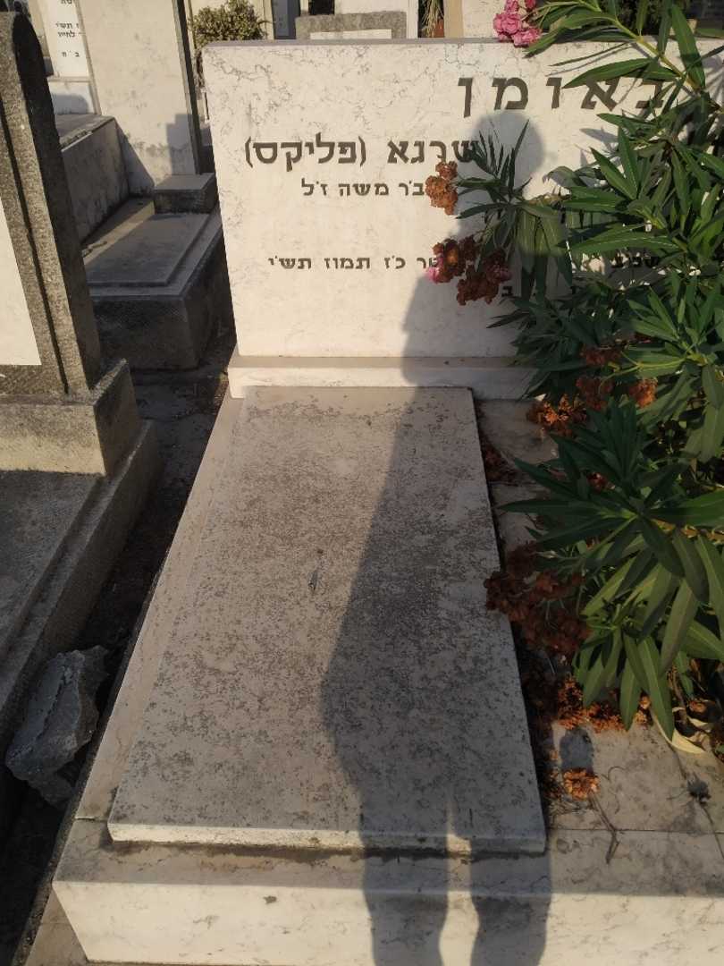 קברו של שרגא "פליקס" באומן. תמונה 1