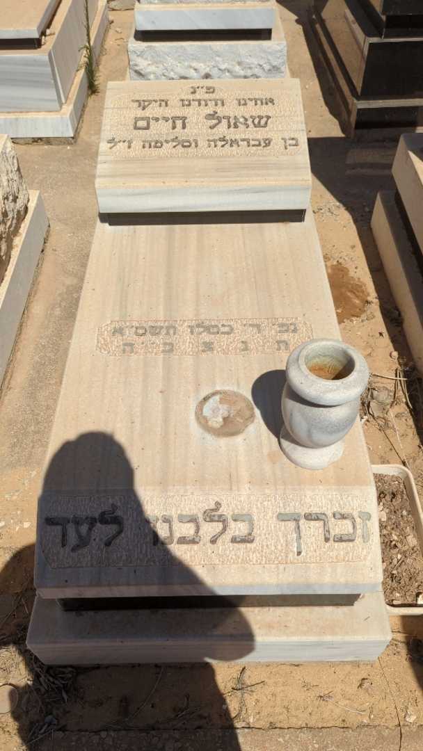 קברו של שאול חיים