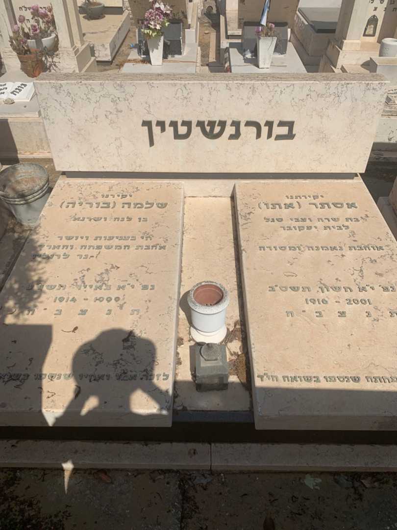 קברו של שלמה "בוריה" בורנשטין. תמונה 2