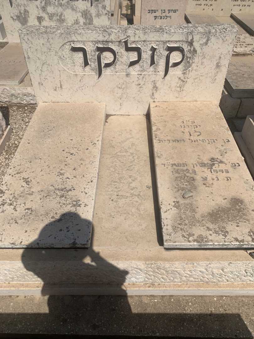 קברו של לוי קולקר. תמונה 2