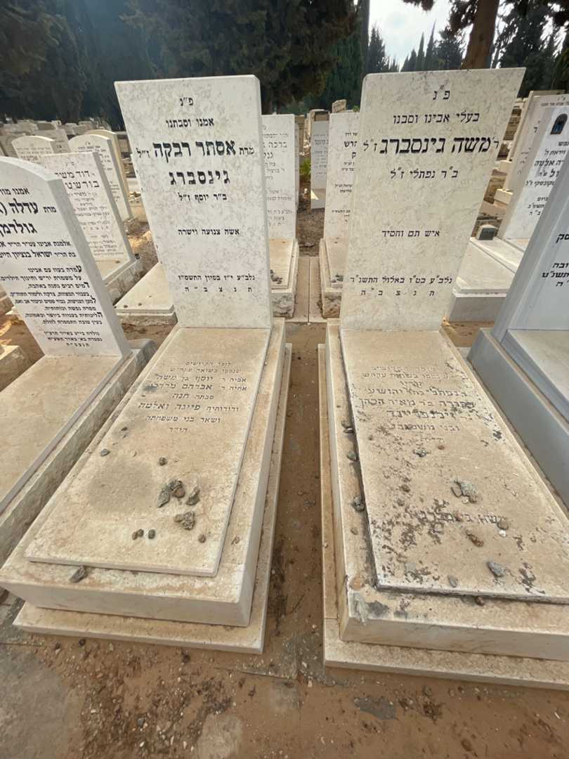 קברו של אסתר רבקה גינסברג. תמונה 1