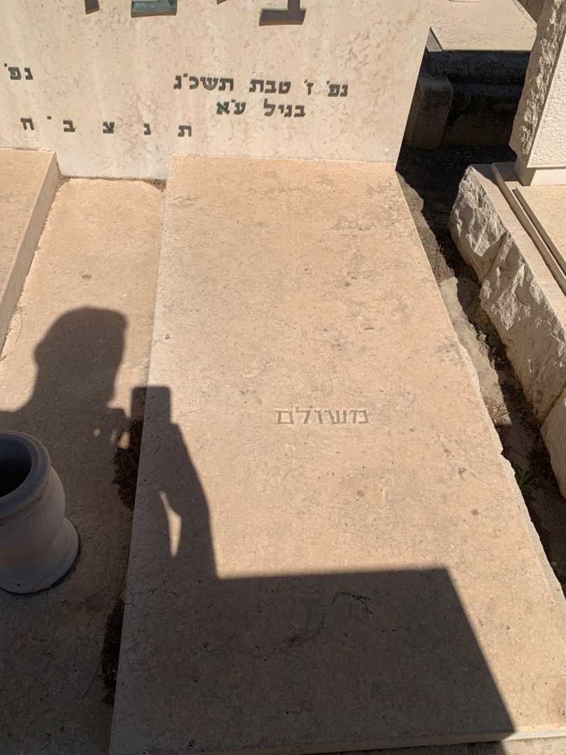 קברו של משולם מקסימיליאן ביברינג. תמונה 2