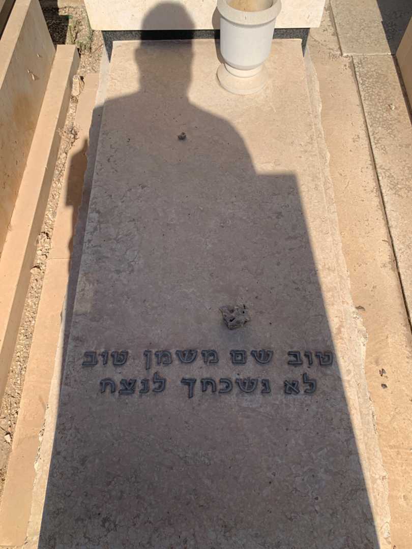 קברו של אשר פרזן. תמונה 2