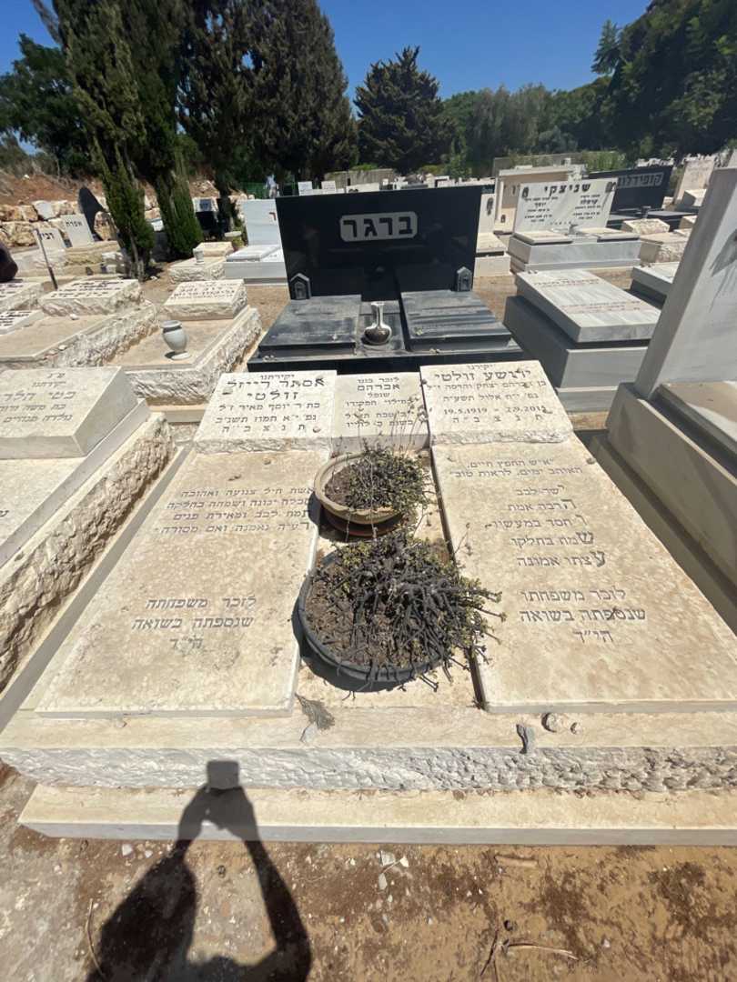 קברו של אברהם זולטי. תמונה 1
