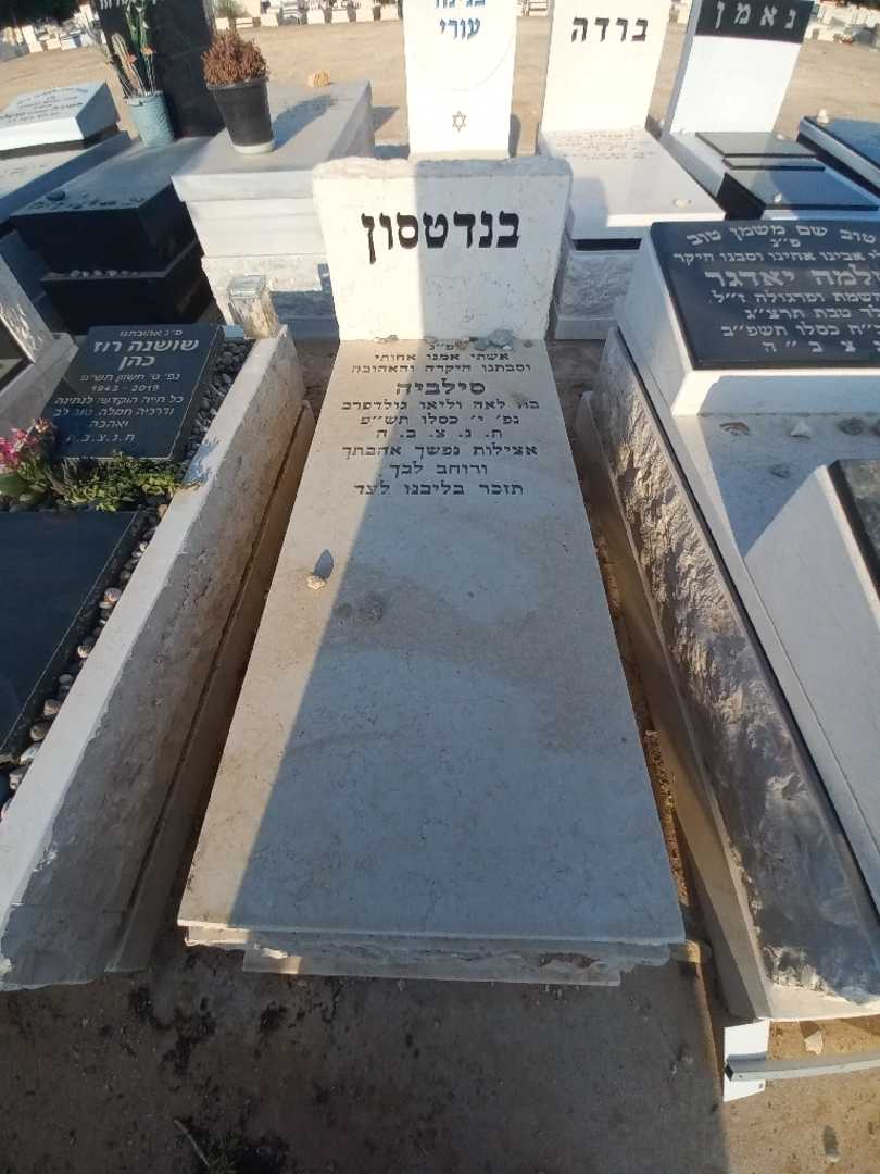 קברו של סילביה בנדטסון