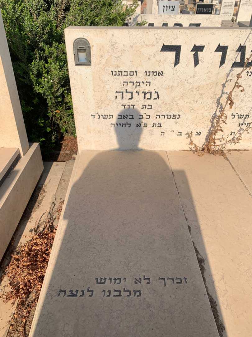 קברו של גמילה עוזר. תמונה 2