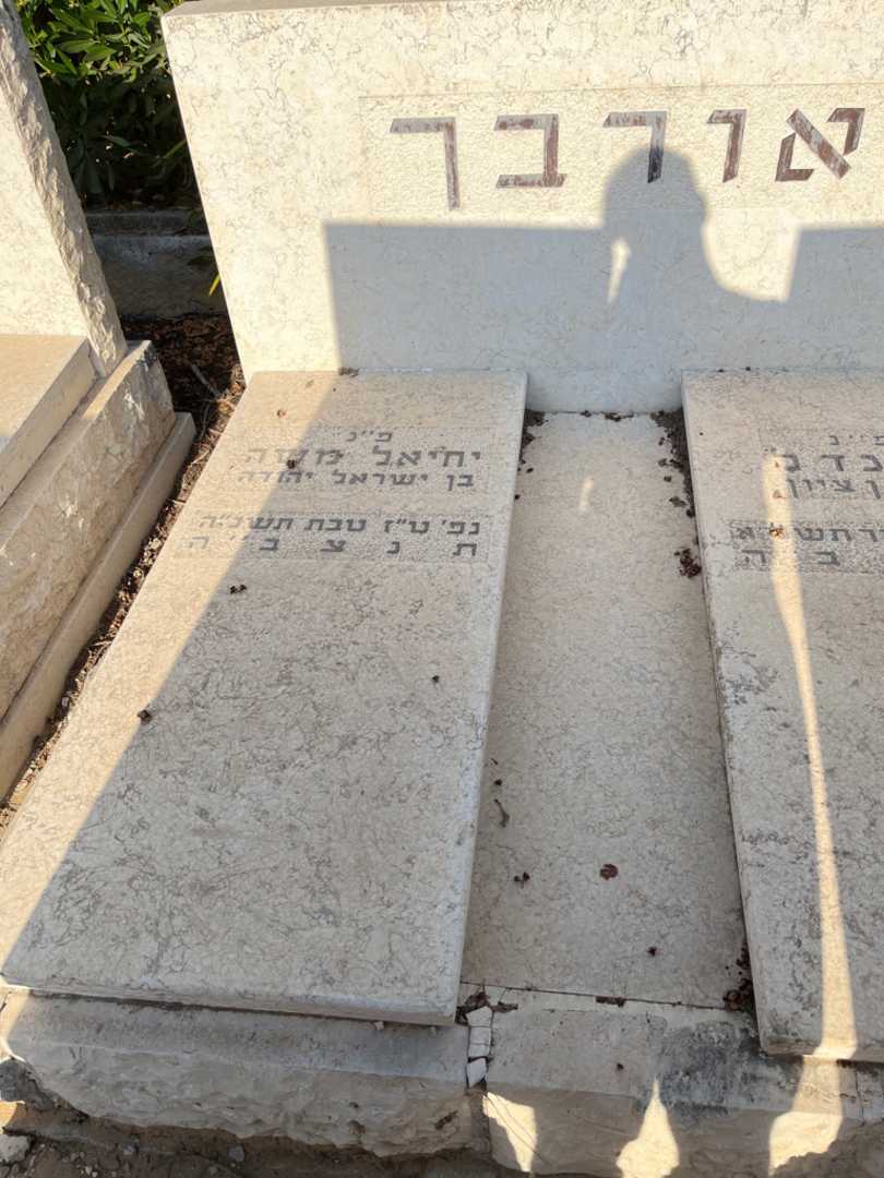 קברו של יחיאל משה אורבך. תמונה 2