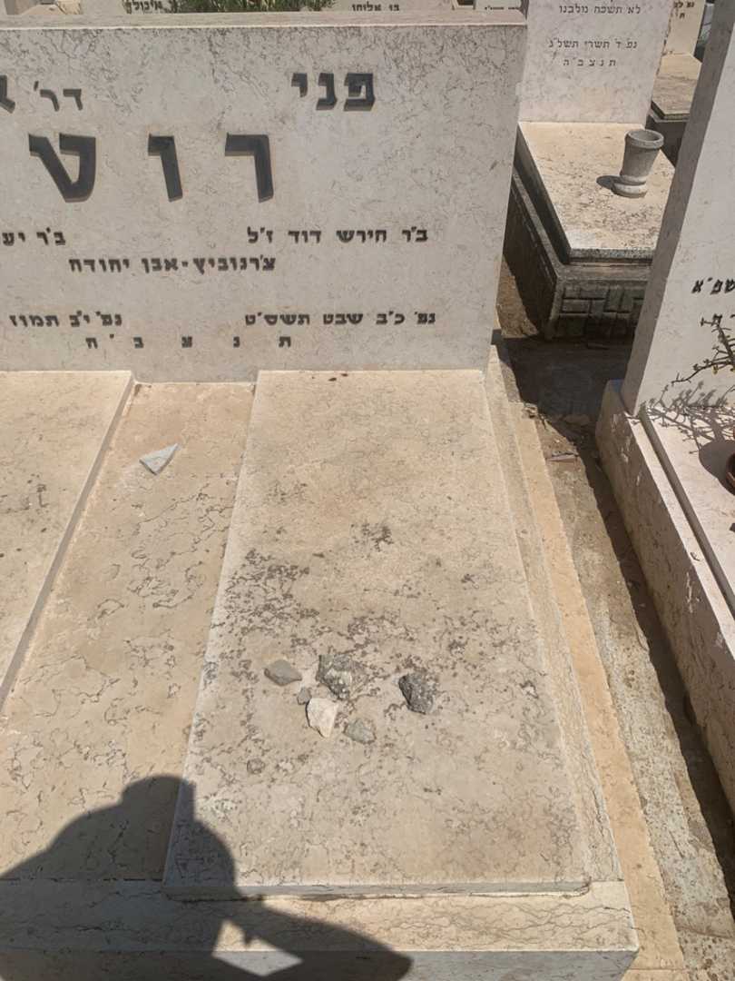 קברו של פני רוט. תמונה 1