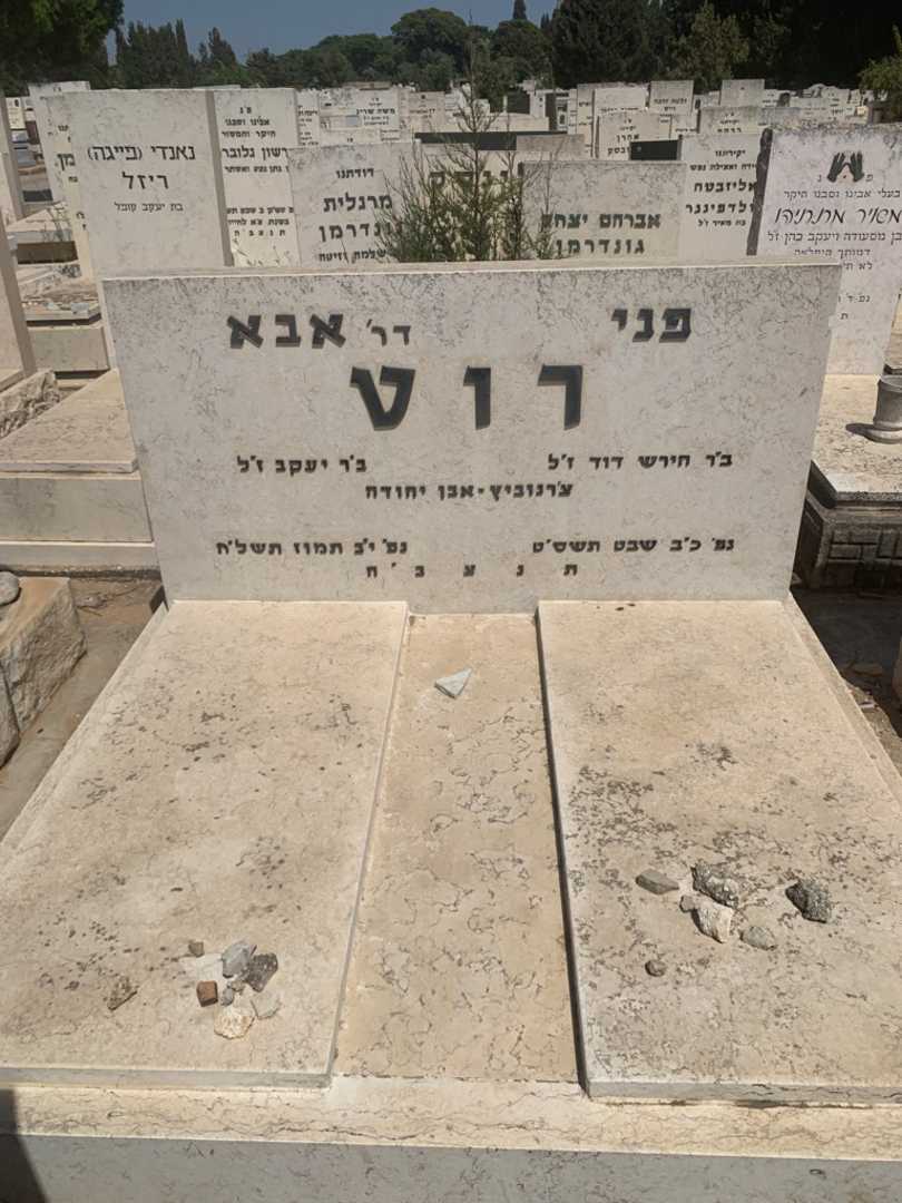 קברו של פני רוט. תמונה 2