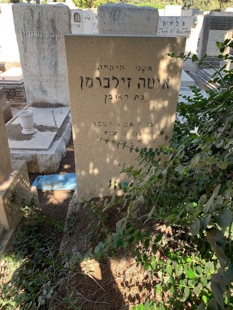 קברו של איטה זילברמן. תמונה 1