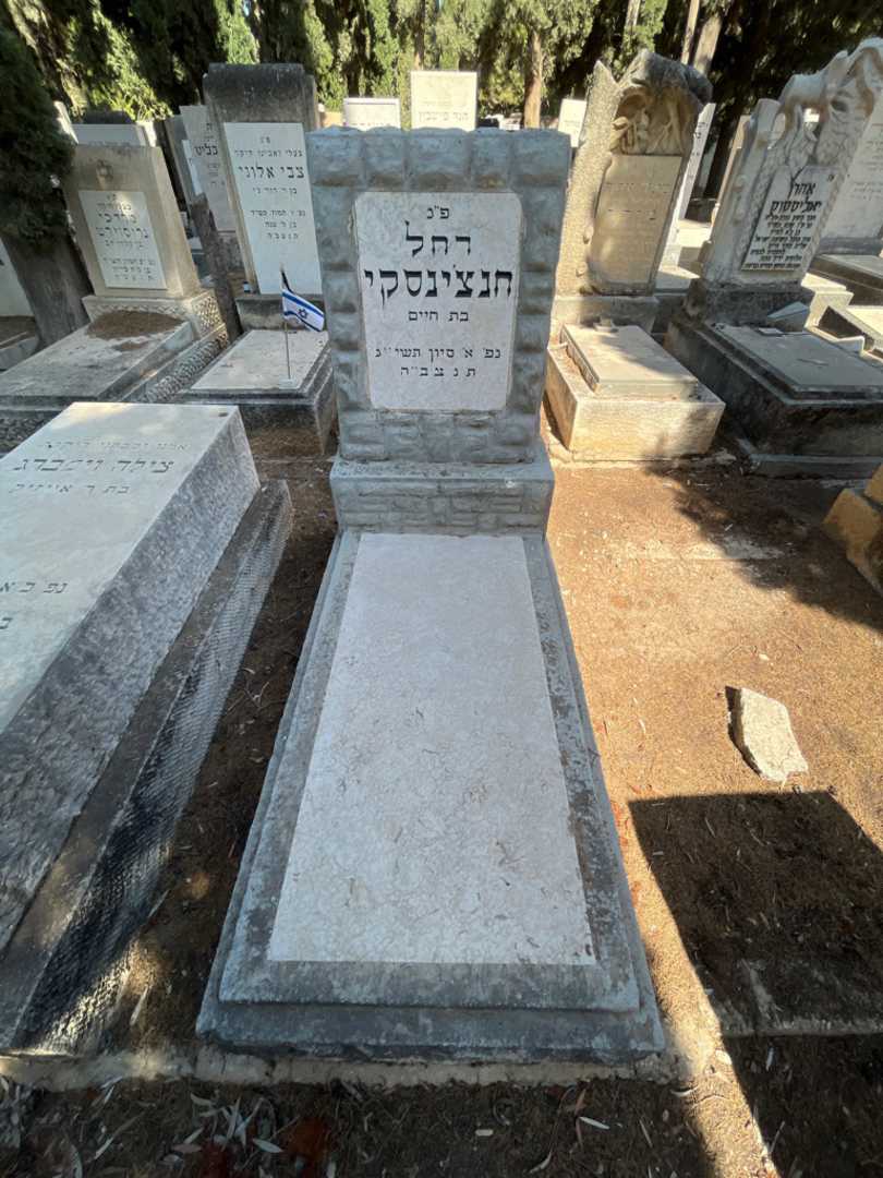 קברו של רחל חנצ׳נסקי