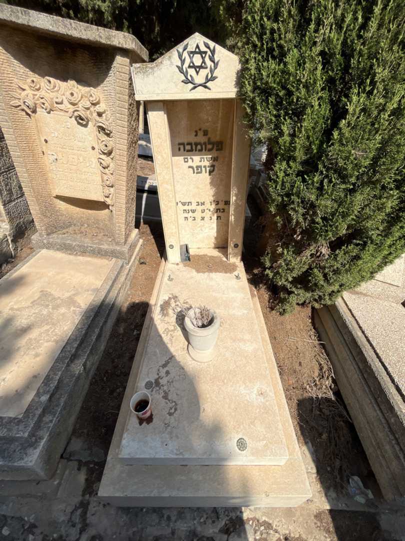 קברו של פלומבה קופר