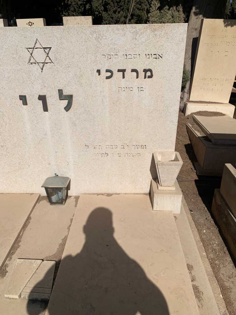 קברו של מרדכי לוי. תמונה 2