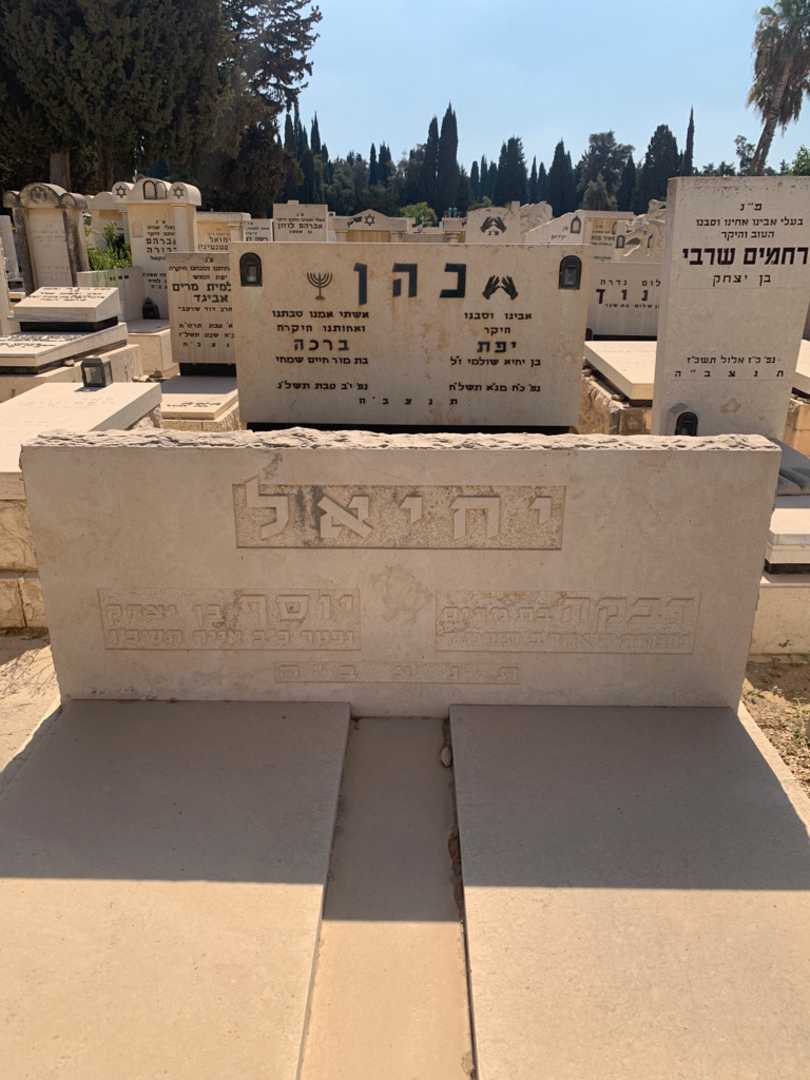 קברו של רבקה יחיאל. תמונה 1