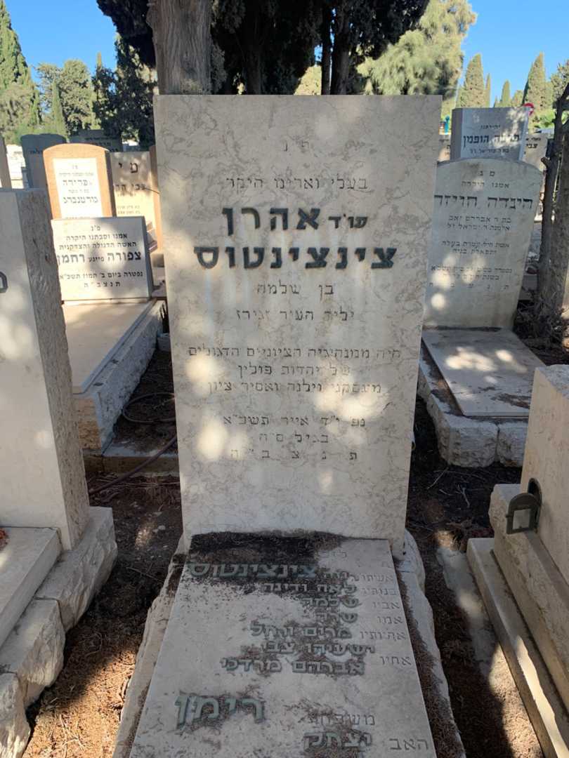 קברו של שמואל גינזבורג. תמונה 1
