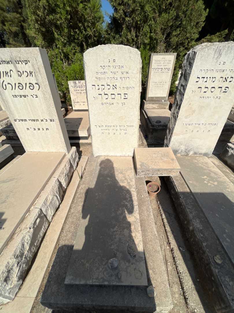 קברו של אלקנה פרסלר. תמונה 2