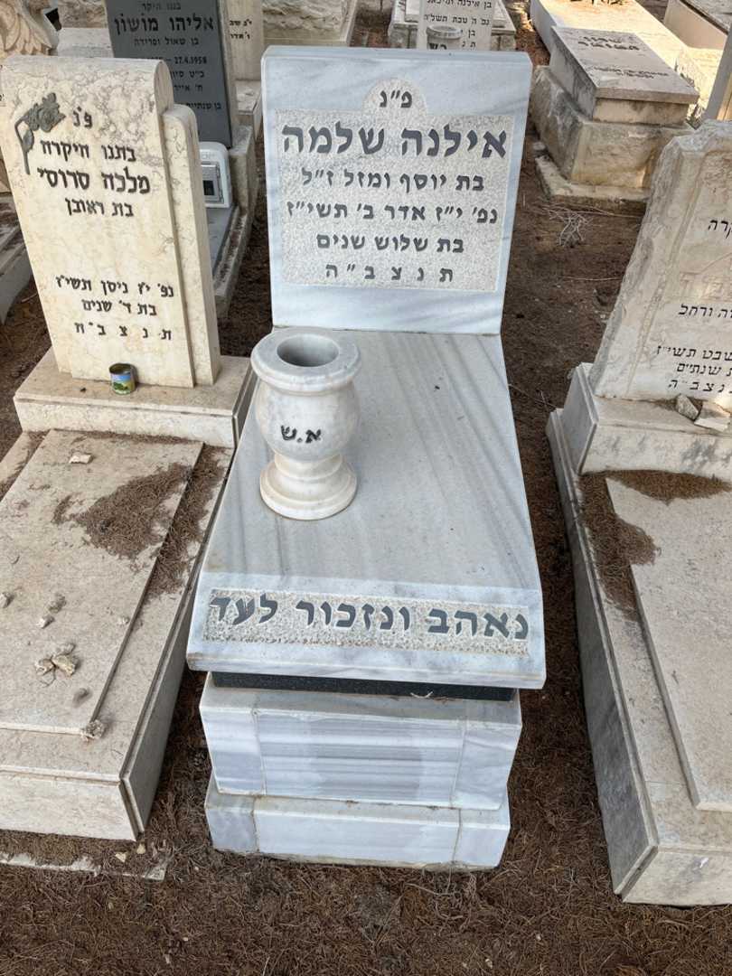 קברו של אילנה שלמה