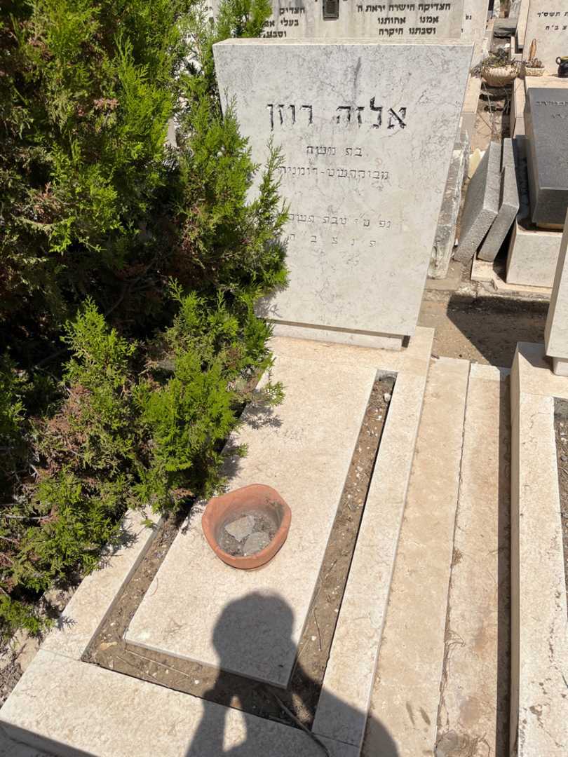 קברו של אלזה רוזן. תמונה 2