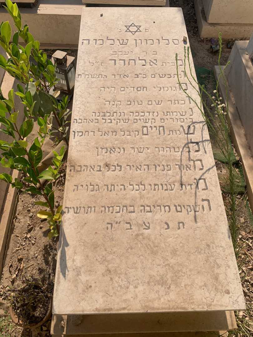 קברו של שלמה סלומון