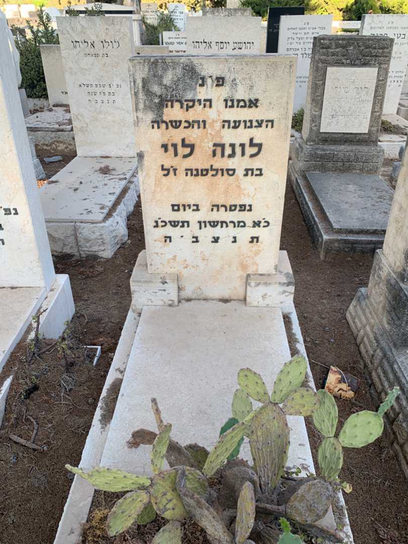 קברו של לונה לוי