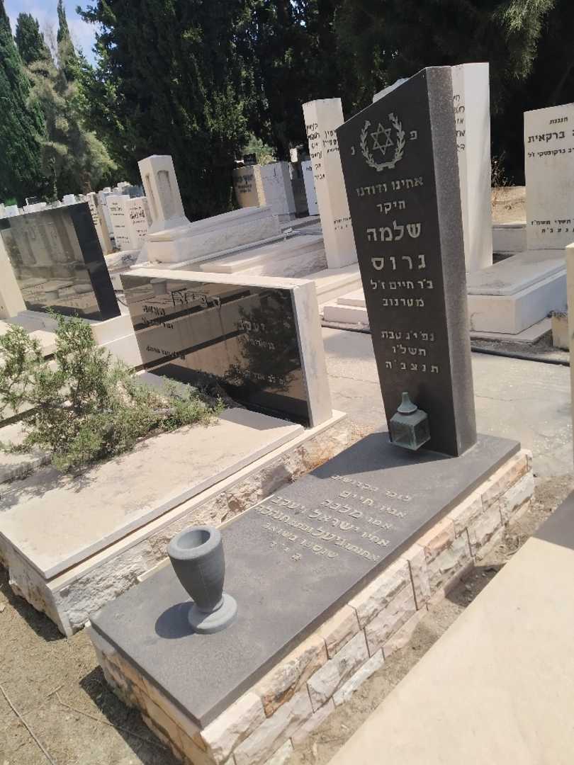 קברו של שלמה גרוס