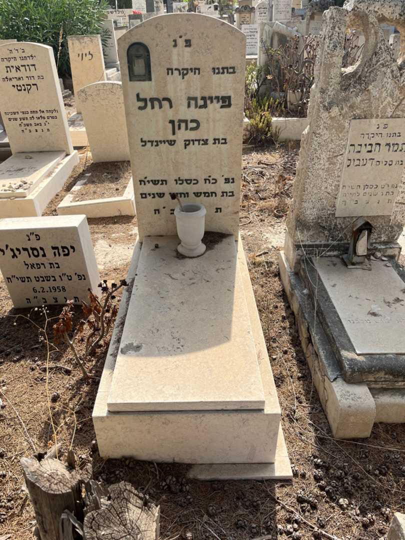 קברו של פייגה רחל כהן