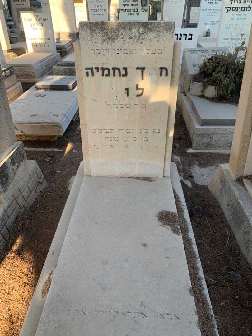 קברו של נחמיה לוי