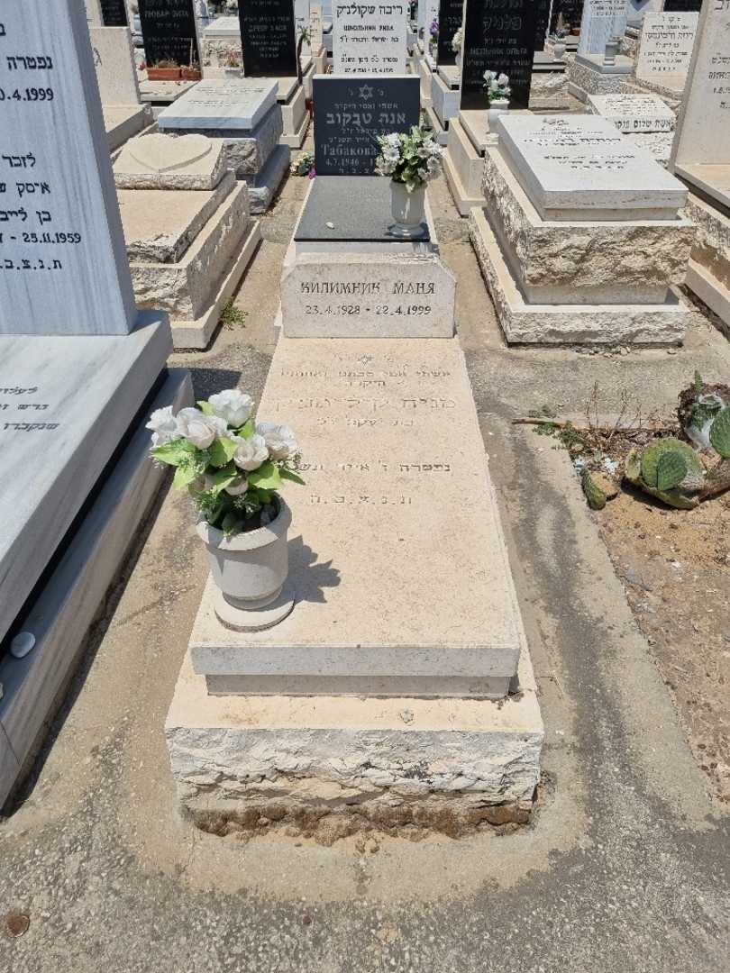 קברו של מניה קילימניק
