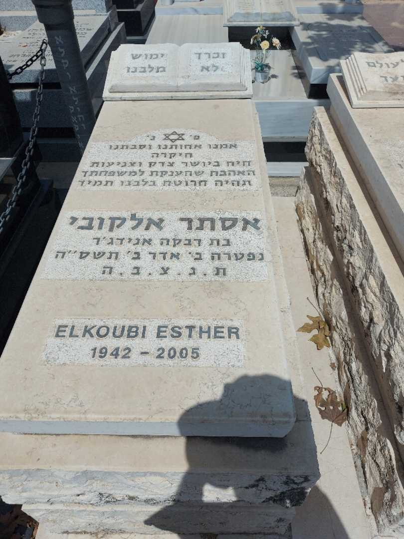 קברו של אסתר אלקובי. תמונה 1