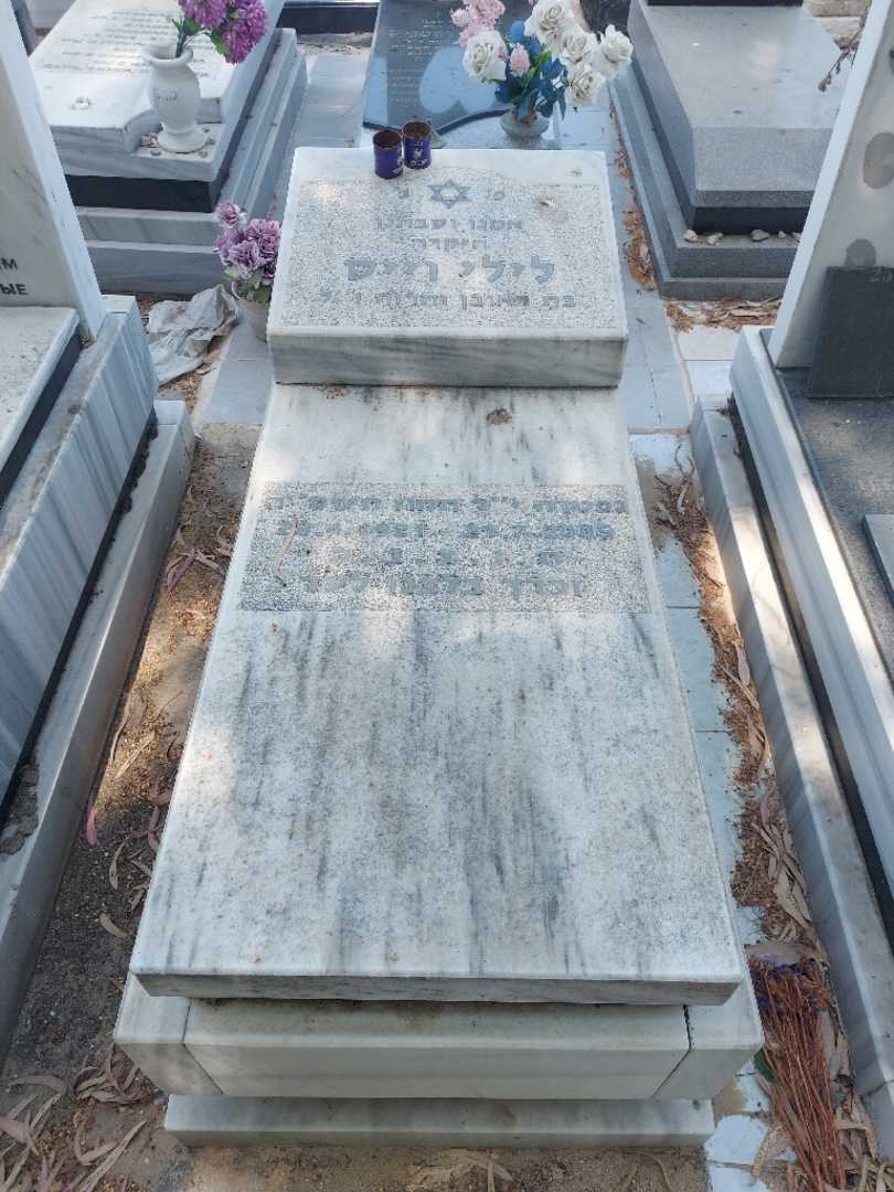 קברו של לילי וייס. תמונה 1