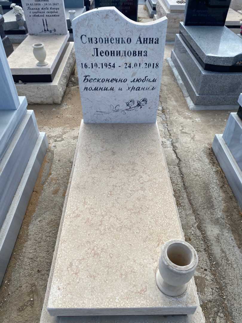 קברו של אנה סיזוננקו. תמונה 1