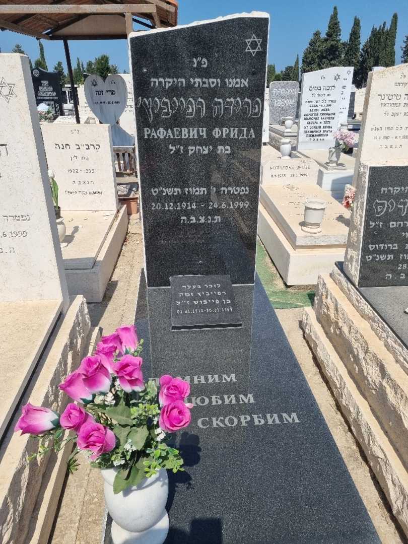 קברו של זמה רפייביץ. תמונה 2
