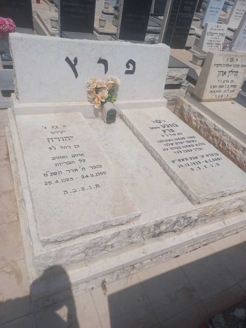 קברו של יהודה פרץ. תמונה 1