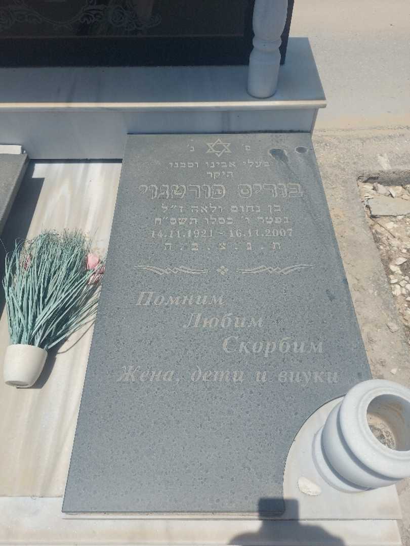 קברו של בוריס פורטנוי. תמונה 2