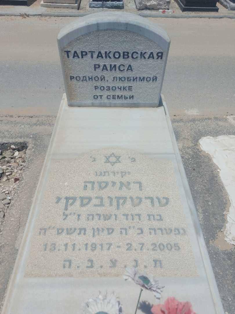 קברו של ראיסה טרטקובסקי. תמונה 2
