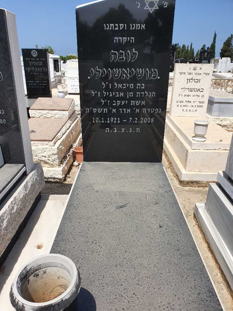 קברו של לובה מושיאשוילי. תמונה 2