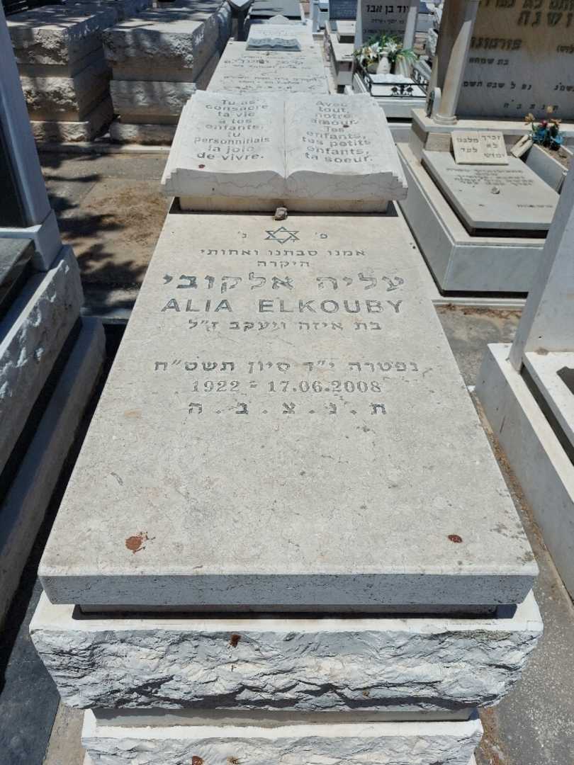 קברו של עליה אלקובי