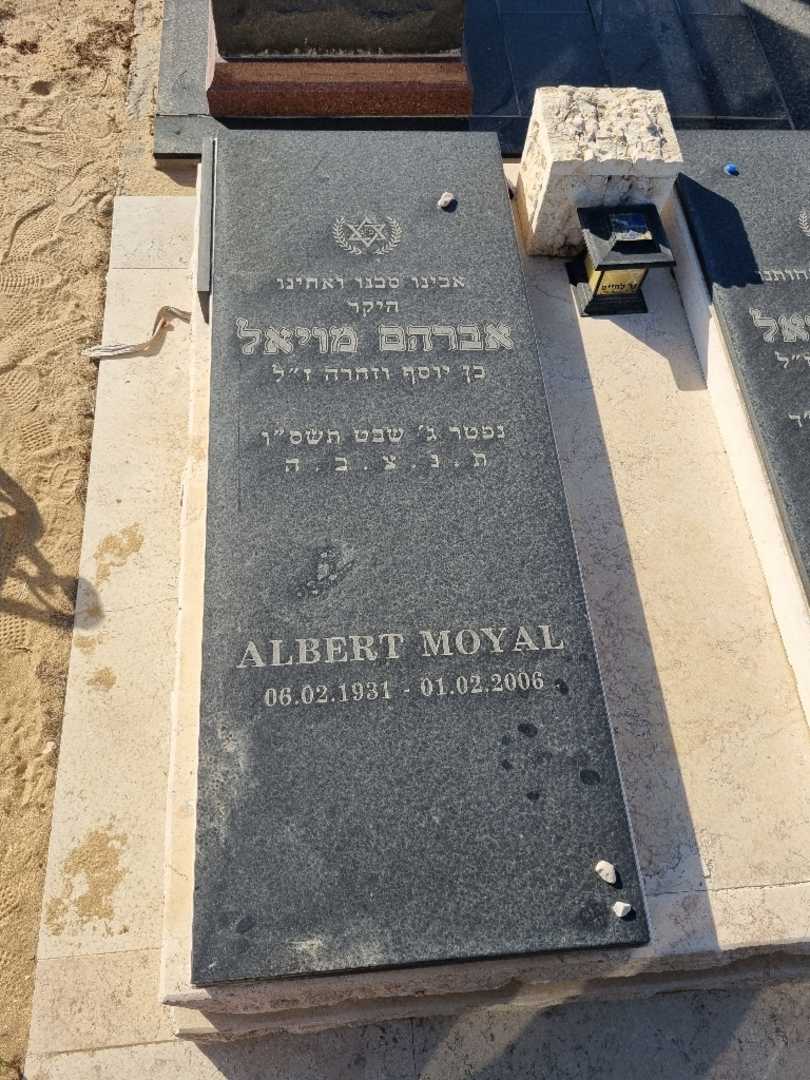 קברו של אלברט מויאל. תמונה 2