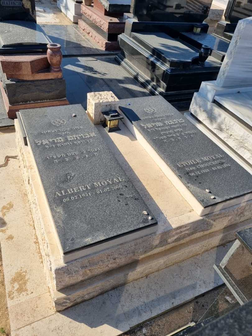 קברו של אלברט מויאל. תמונה 1